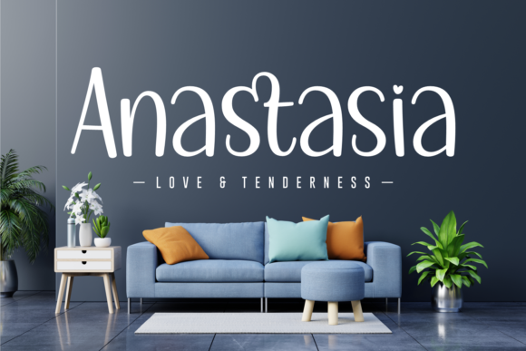 Anastasia: A Playful and Well-Rounded Handwritten Font