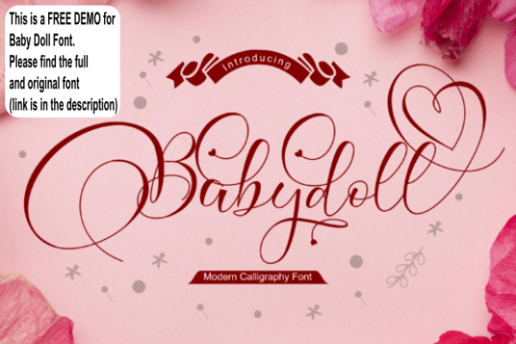 Babydoll: A Sweet and Romantic Handwritten Font