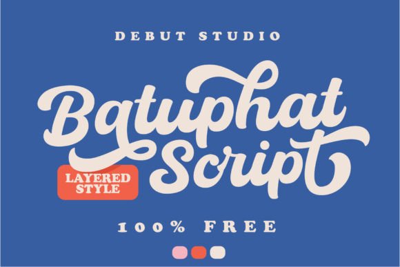 Batuphat: Discover a Bold Script Font