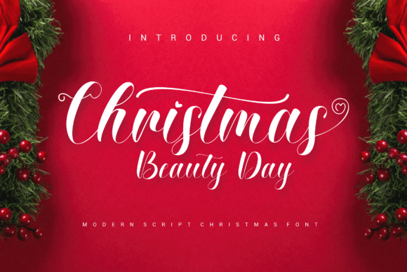 Christmas Beauty Day: A Delicate & Elegant Handwritten Font