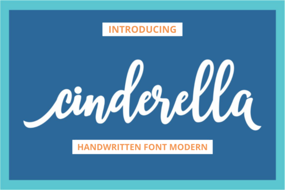 Cinderella: A Beautiful Retro Handwritten Font