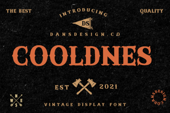 Cooldnes Font: Vintage Blackletter for Modern Designs