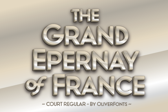 Court: A Bold Typeface for Timeless Design