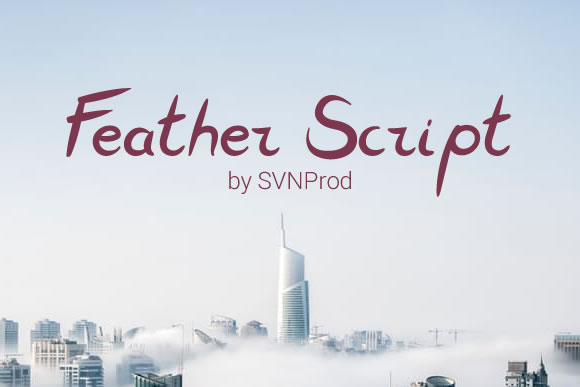 Discover Feather Script: A Free Elegant Typeface