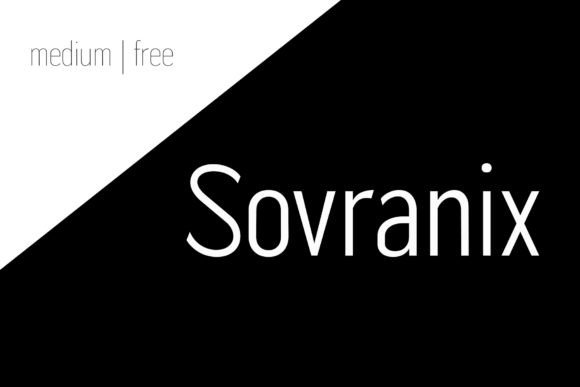 Discover Sovranix Medium Font