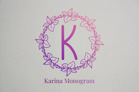 Discover the Charm of Karina Monogram for Your Designs