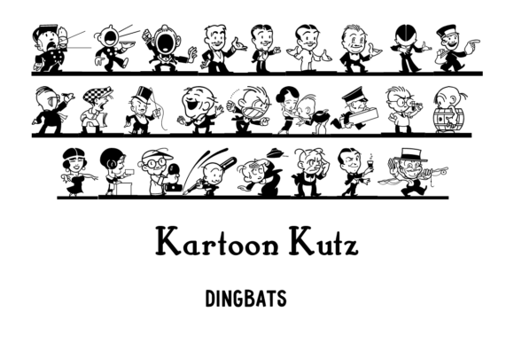 Kartoon Kutz: Wacky Characters for Creative Designs