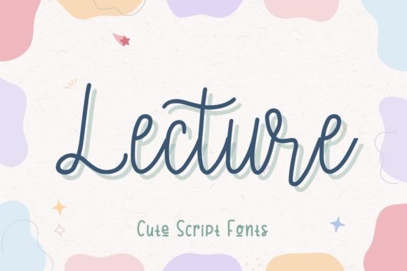 Lecture: A Delicate Handwritten Font for Elegant Designs