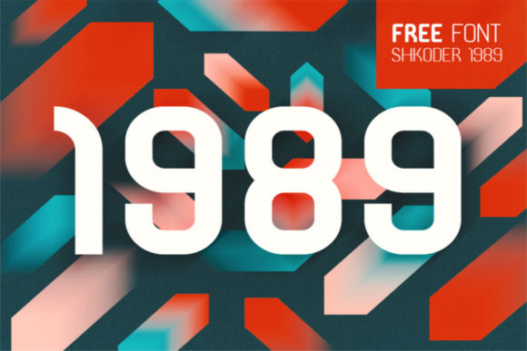 Shkoder 1989: A Retro Font with Modern Punch