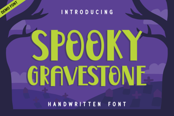 Spooky Gravestone Demo Font: A Hauntingly Fun Typeface