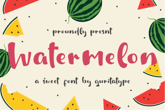 Watermelon Font: A Trendy Script for Creative Projects